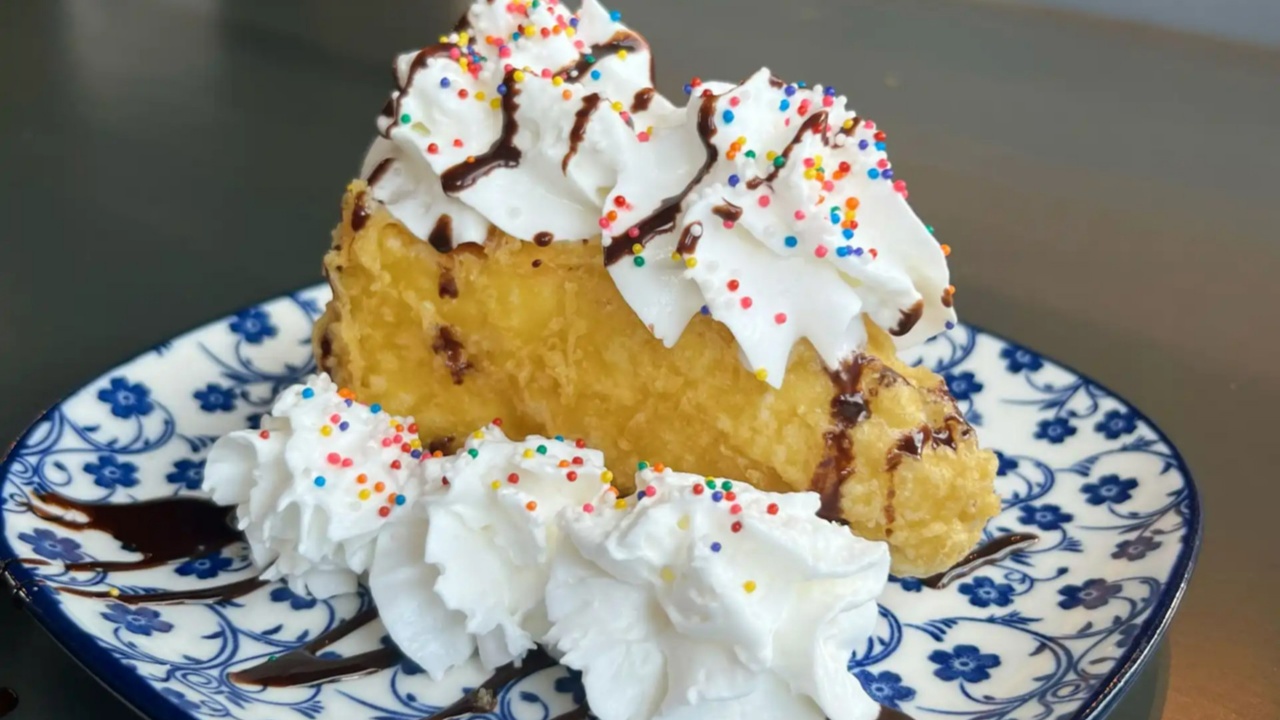 Tempura Cheese Cake — Hokkaido Ramen House Evansville