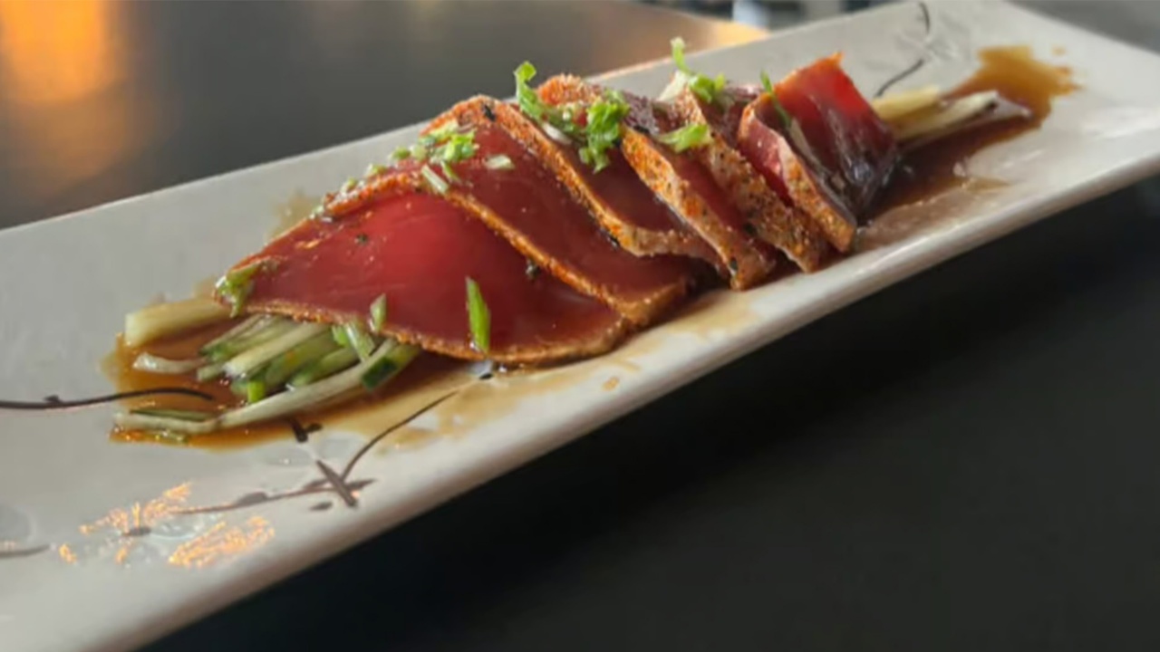 Tuna Tataki — Hokkaido Ramen House Evansville