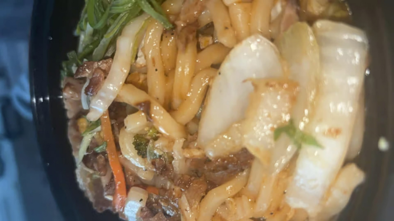 Beef Yaki Udon — Hokkaido Ramen House Evansville
