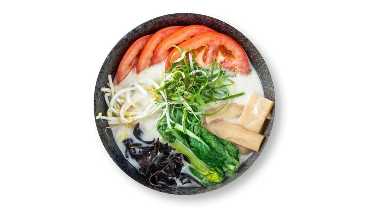 Veggie Ramen — Hokkaido Ramen House Evansville